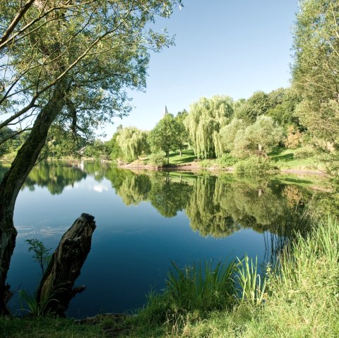 Entspannung pur am Ulmener Maar, © GesundLand Vulkaneifel