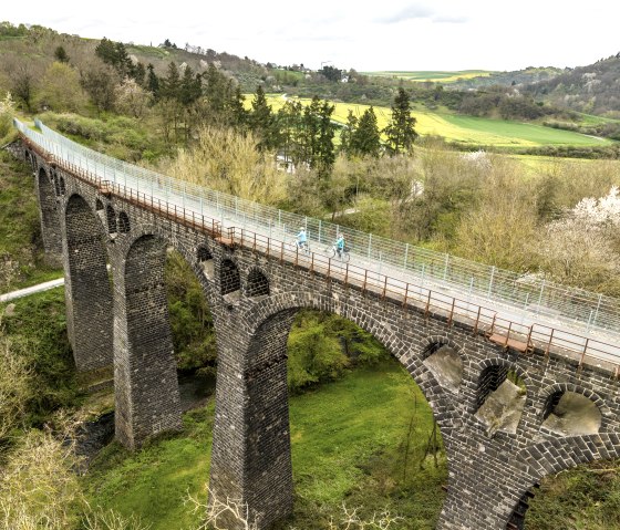 Maifeld-Radwanderweg, Nette-Viadukt, © Eifel Tourismus GmbH, Dominik Ketz