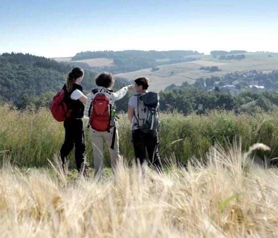 Weite Felder - tolle Weitsichten auf dem Steinbach Rundweg Masburg, © Schieferland Kaisersesch, Christoph Gerhartz