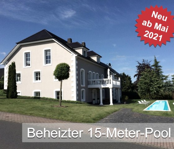 Beheizter 15-Meter-Pool ab Mai 2021, © Destino