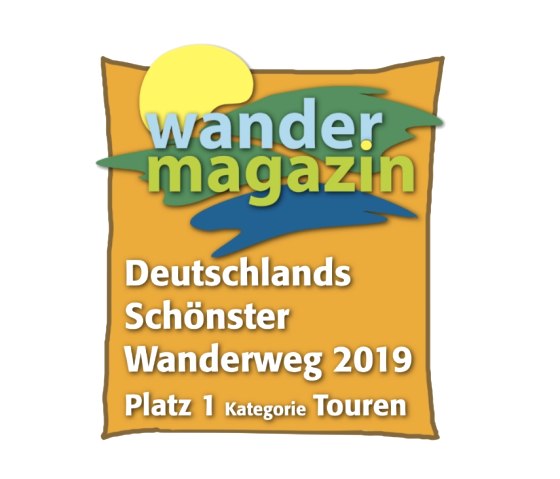 Deutschlands schönster Wanderweg 2019, © OutdoorWelten GmbH, Wandermagazin