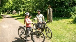 Fietsen door het Nettepark, © Eifel Tourismus GmbH/Dominik Ketz