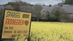 Schild Hofverkauf, © VG Maifeld